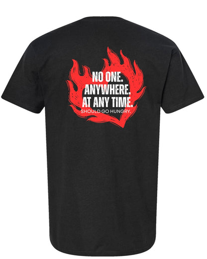 No One Anywhere Should Go Hungry — Fundraiser Tee
